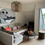 Lägenhet T2 Super Cosy A La Cime Des Pins Proche Av De Gaulle Place De Parking Et Wifi *