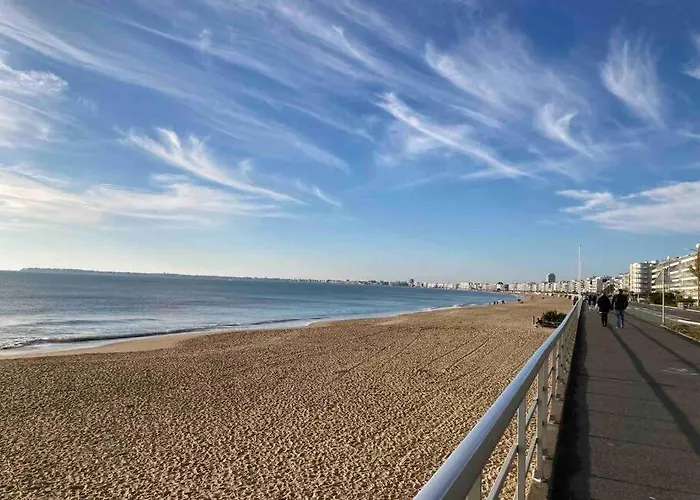 公寓 T2 Super Cosy A La Cime Des Pins Proche Av De Gaulle Place De Parking Et Wifi *