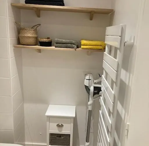 公寓 T2 Super Cosy A La Cime Des Pins Proche Av De Gaulle Place De Parking Et Wifi *